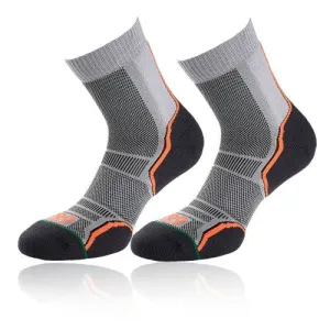 1000 Mile Womens/Ladies Trail Socks (Pack of 2)