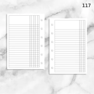 117: Categorized List