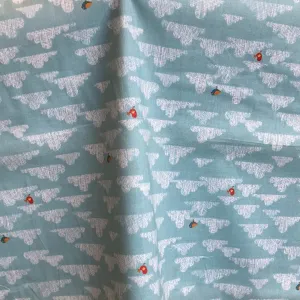 1206 Jungle birds on Clouds The Henley Studio | Makower UK - 1/2 metre