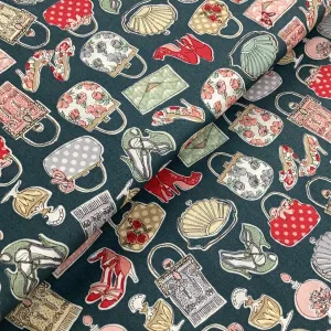 1317 Temptations Handbags | The Henley Studio Makower - 1/2 metre