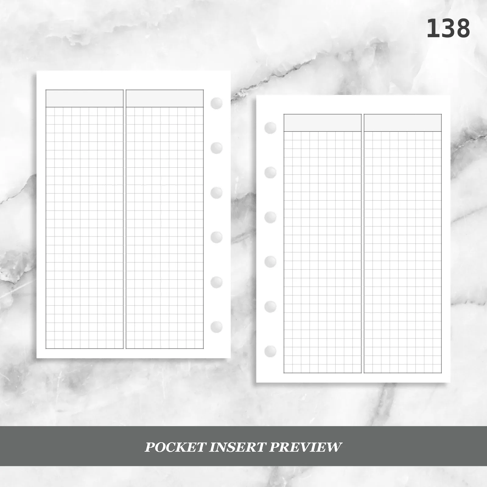 138: Two Vertical Grid Columns