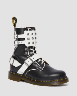 1490 JOSKA STUD LEATHER HIGH BOOTS