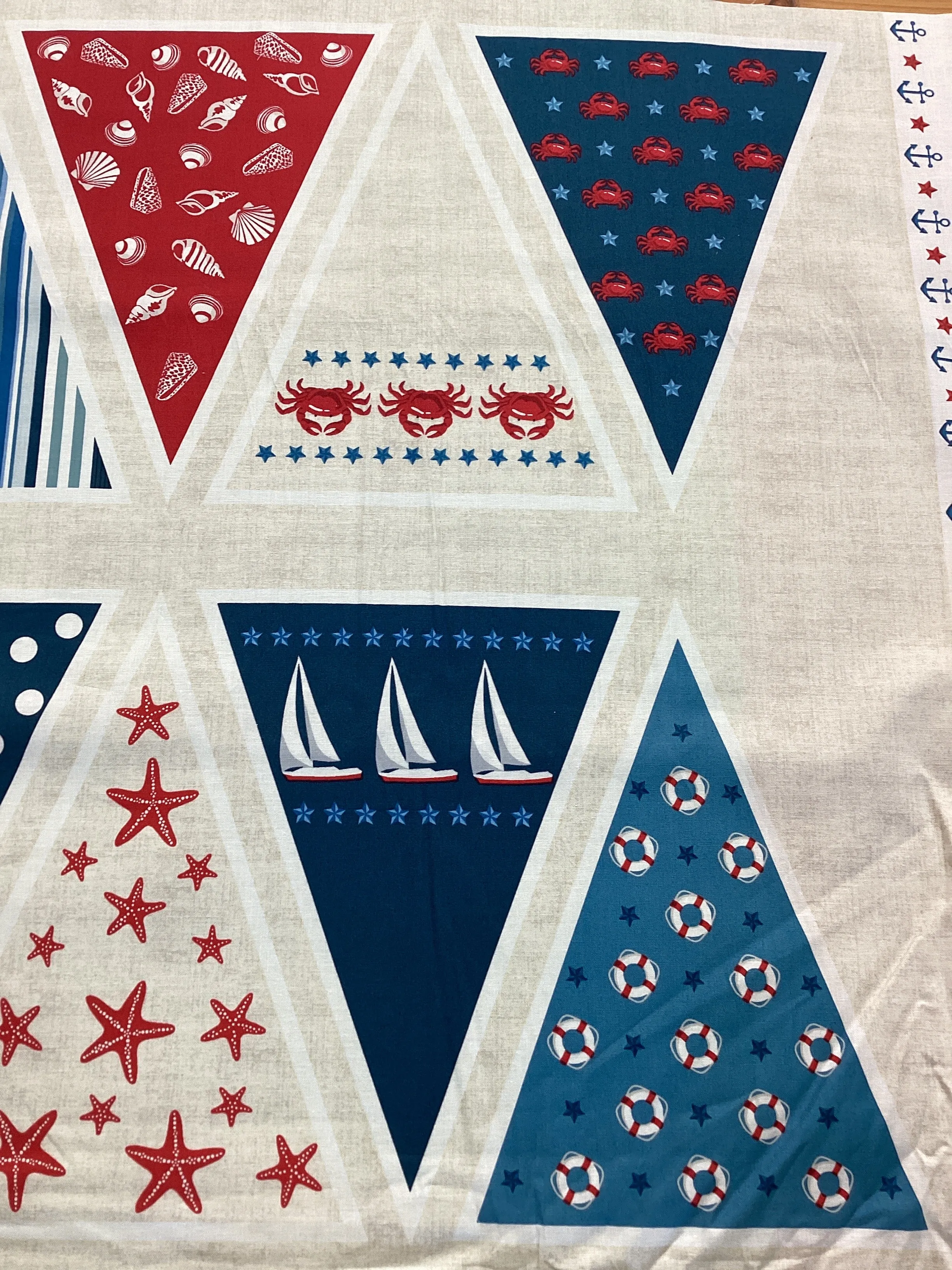 1642 Sea View Bunting | Makower