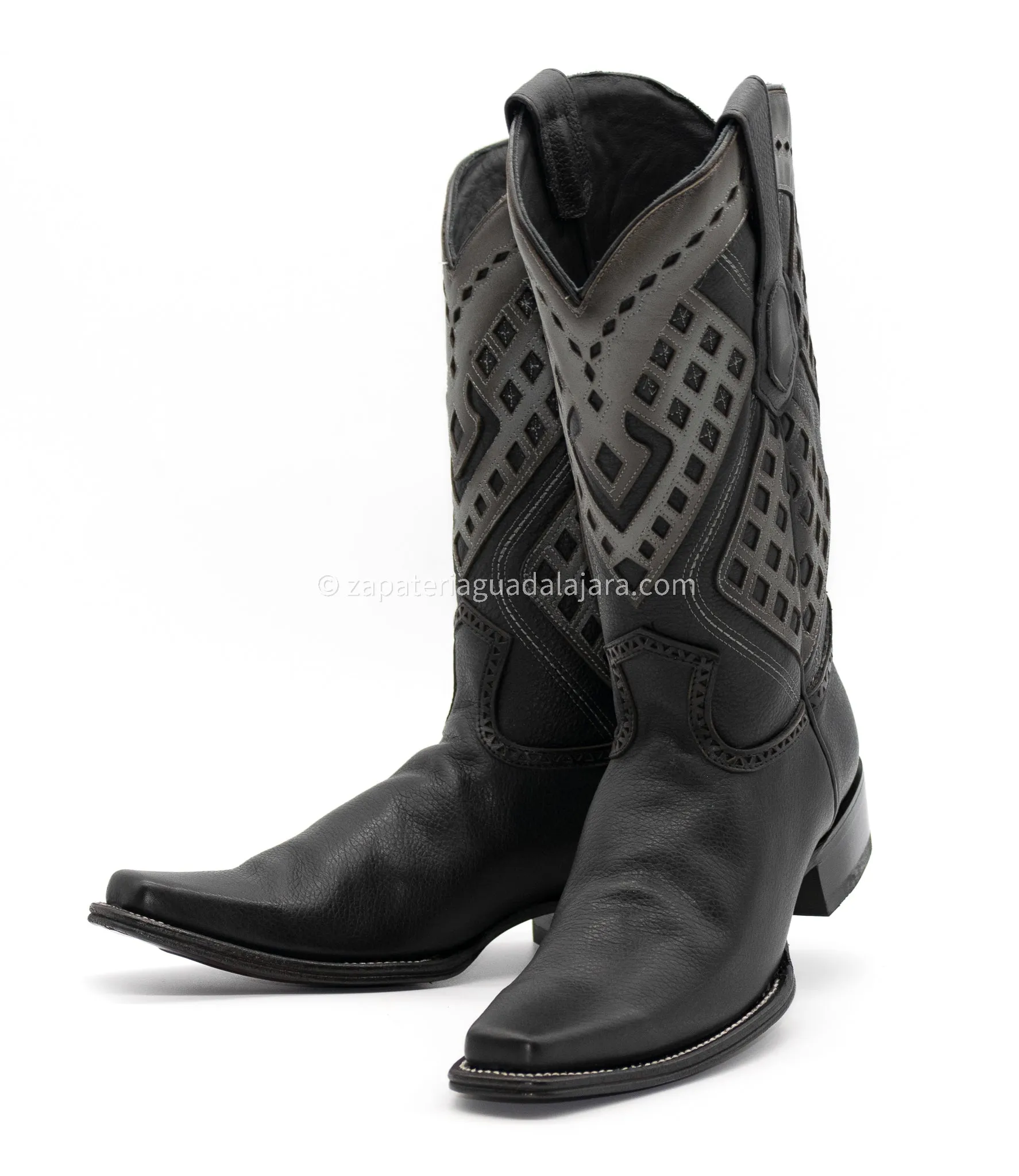 2762705 NARROW SQUARE TOE GRISLY BLACK