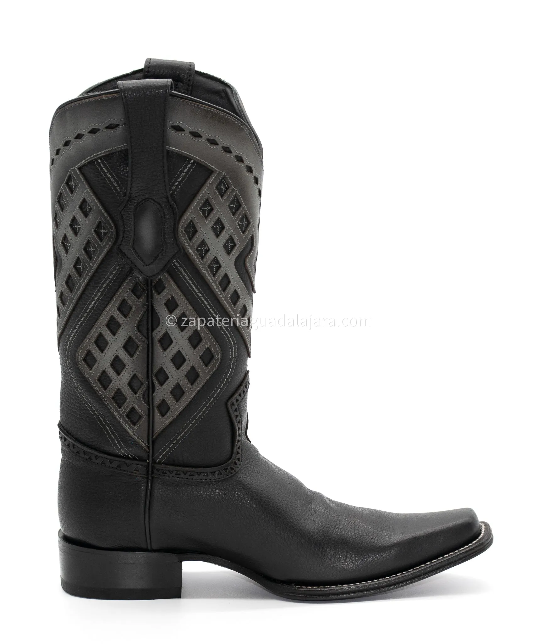 2762705 NARROW SQUARE TOE GRISLY BLACK
