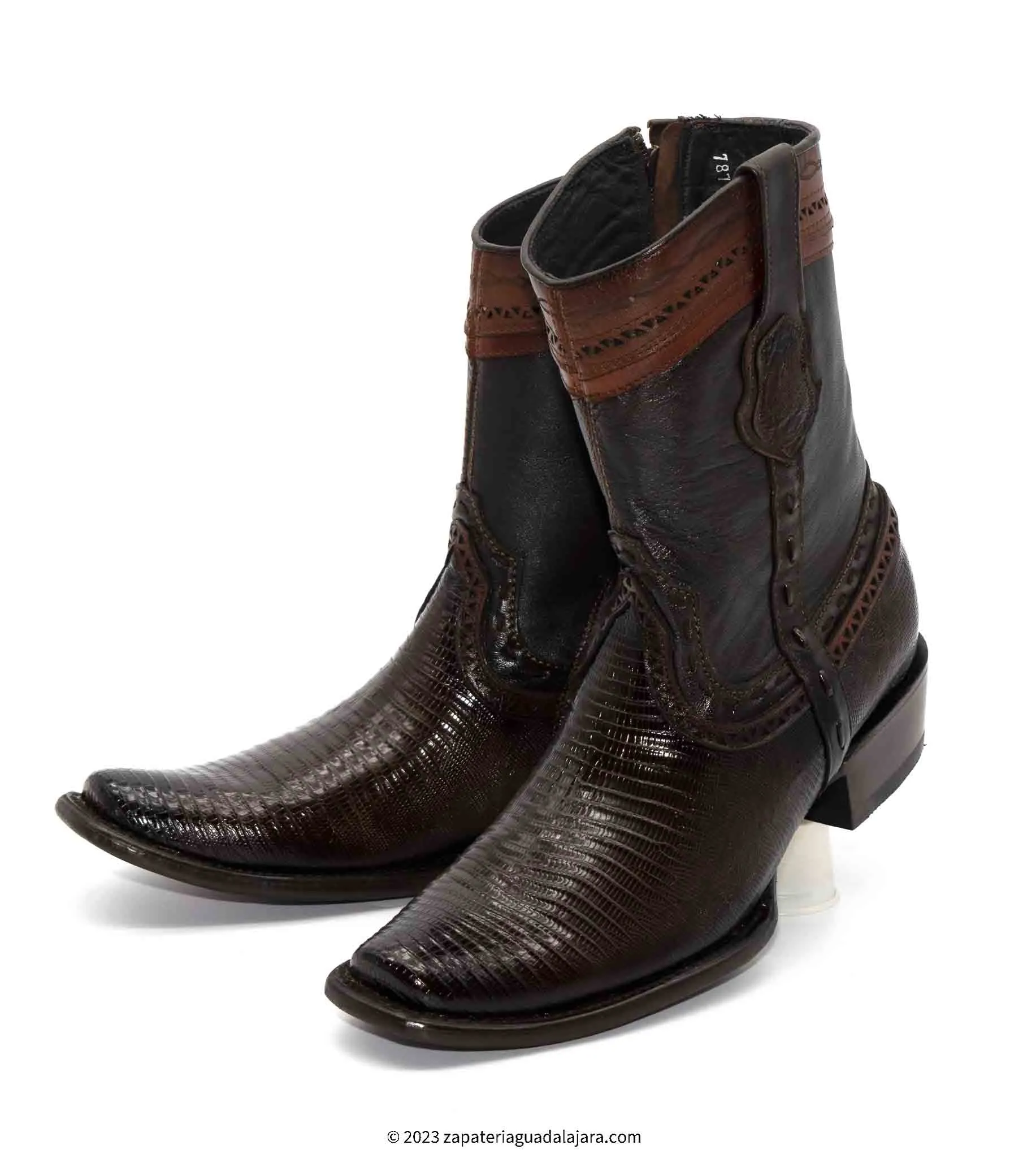 279B0716 DUBAI LIZARD TEJU FADED BROWN