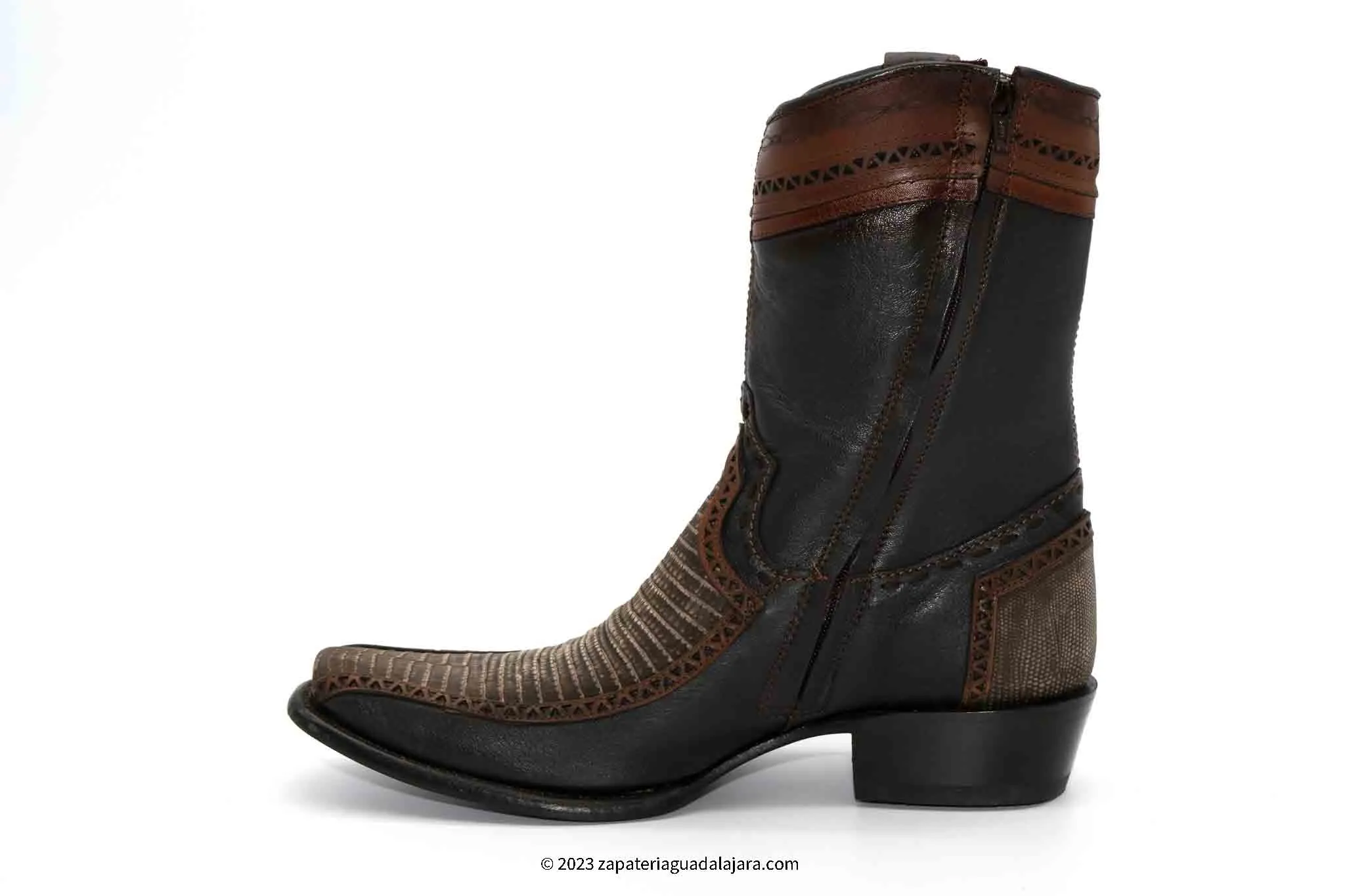 279BF0735 DUBAI LIZARD TEJU SANDED BROWN