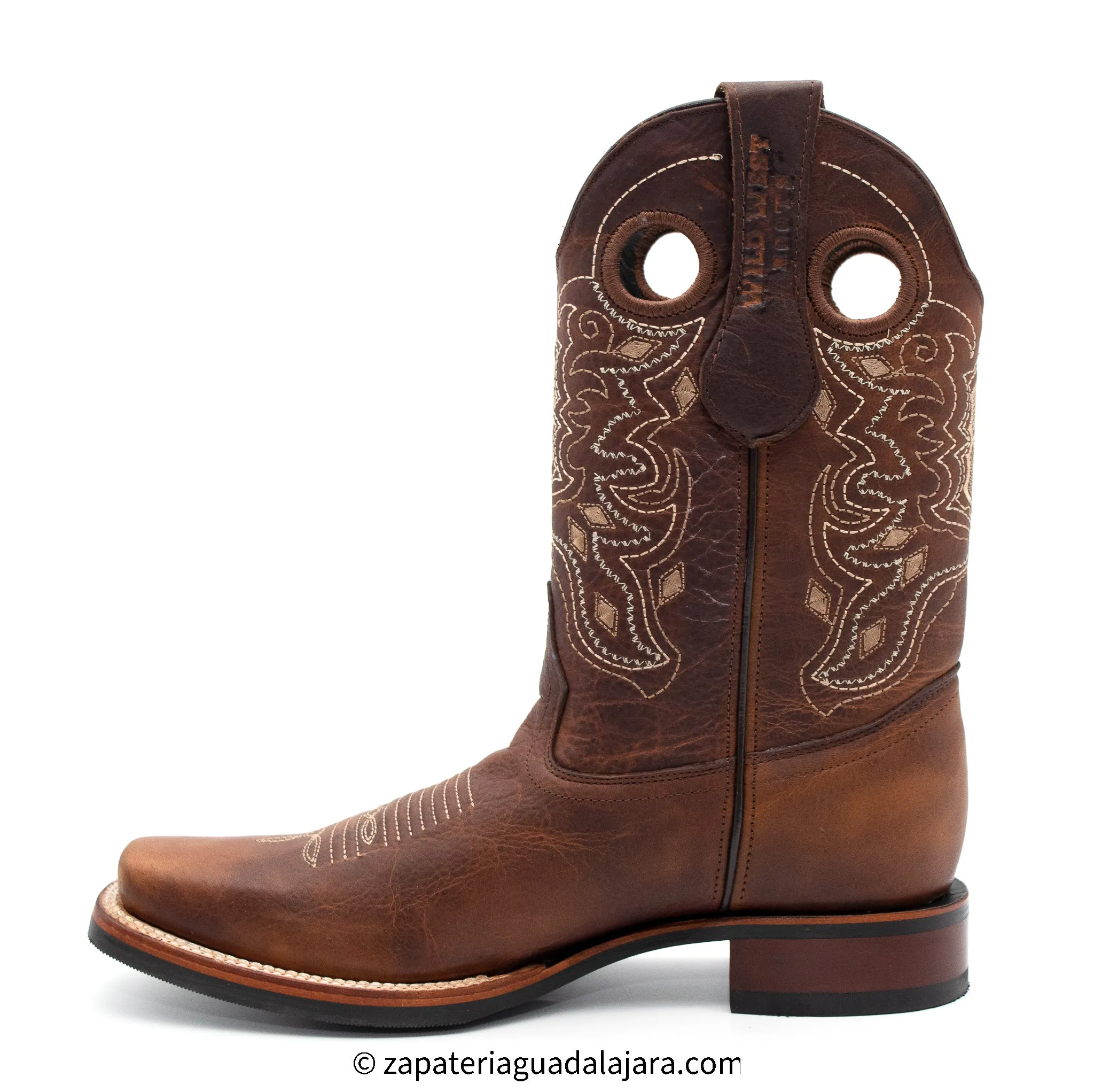28199940 RODEO SQUARE TOE RAGE WALNUT
