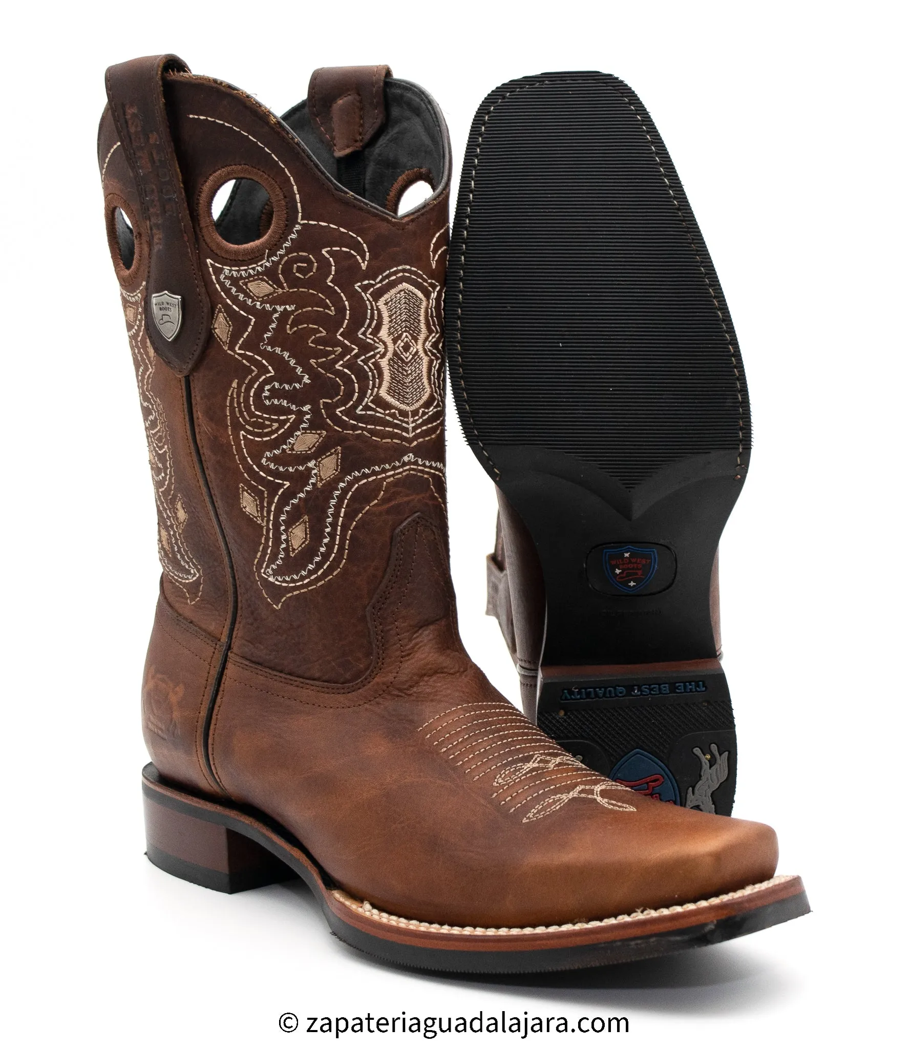28199940 RODEO SQUARE TOE RAGE WALNUT