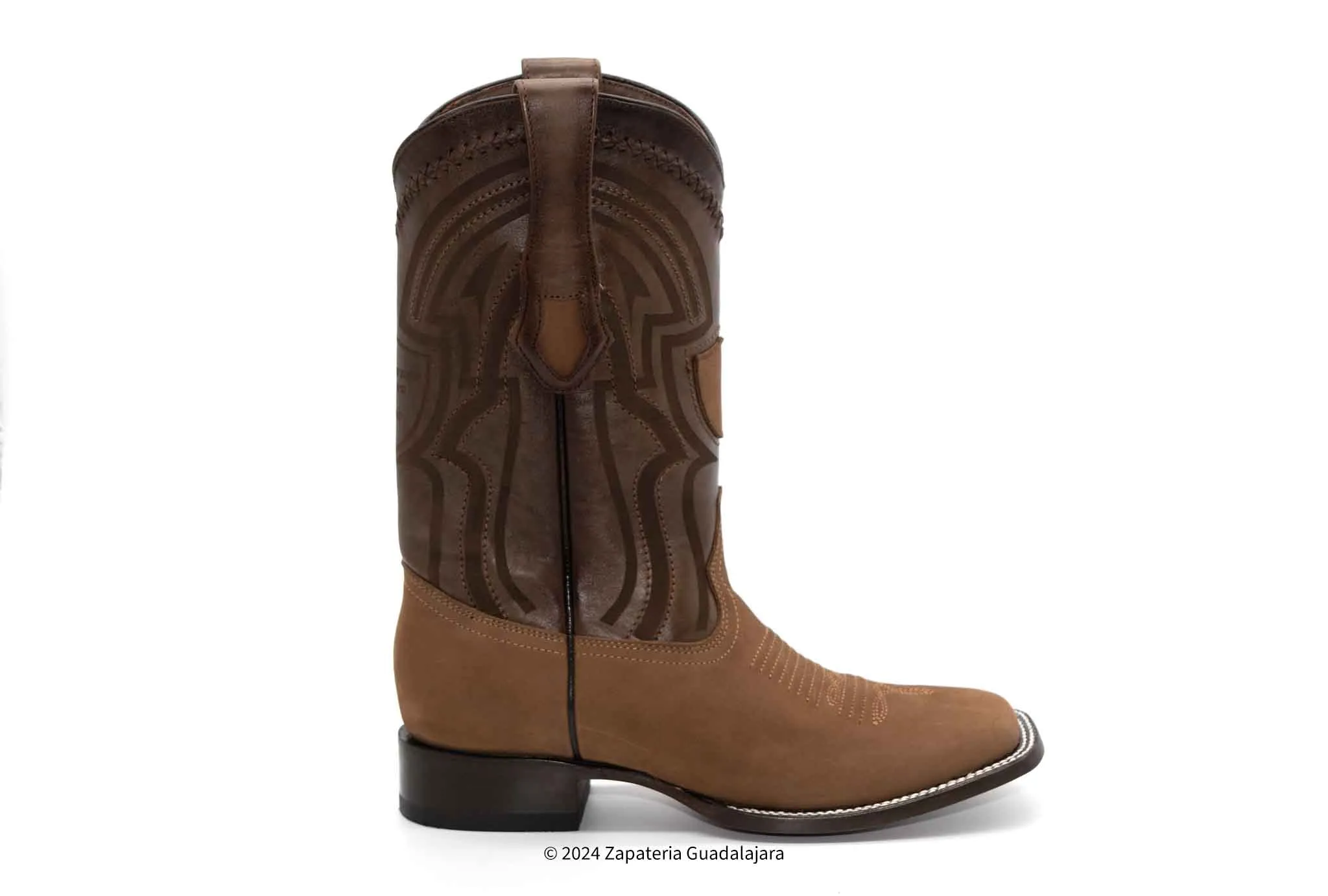 2824L6361 WIDE SQUARE TOE NOBUCK TAUPE
