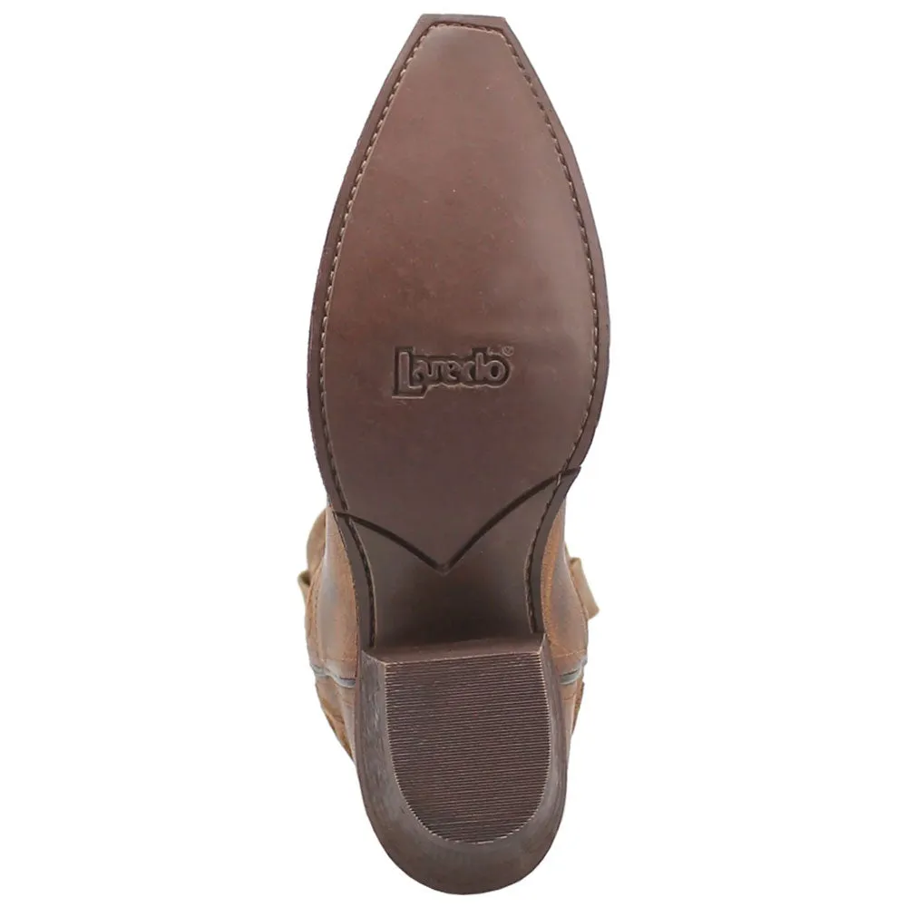 54267 Laredo Womens Reva Cowboy Boot - Honey Sanded
