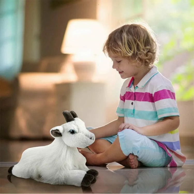 Adopt A Pets 15" Plush Lying Baby Goat