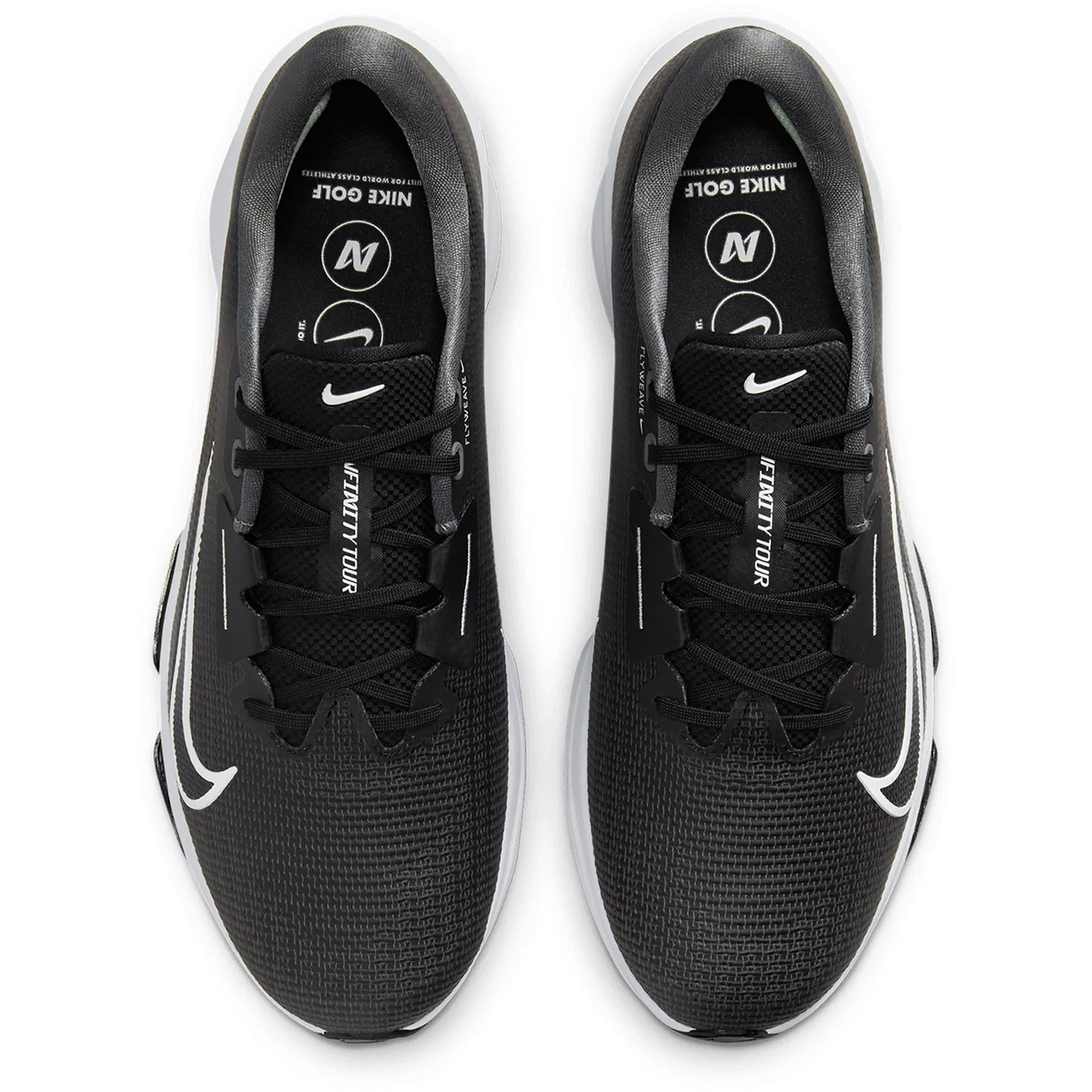 Air Zoom Infinity Tour NEXT% 2 Golf Shoes Black/White - AW24