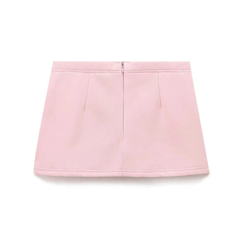 Ambrette – Half-zip pullover & mini skirt – Lounge set