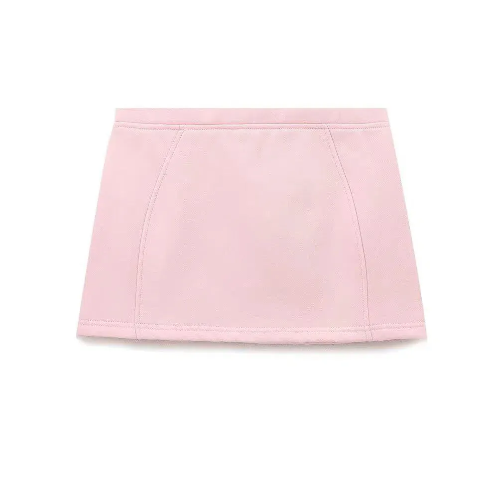 Ambrette – Half-zip pullover & mini skirt – Lounge set