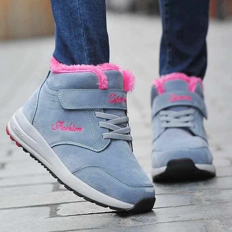 Ankle Boots Flat Black Women's Casual Shoes Sneakers