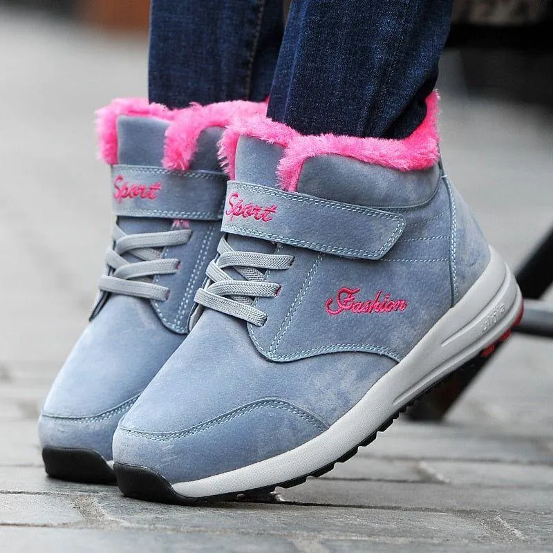 Ankle Boots Flat Black Women's Casual Shoes Sneakers