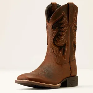 Ariat Men's Brown Oiled Cowpuncher VenTEK Broad Square Toe Western Boots