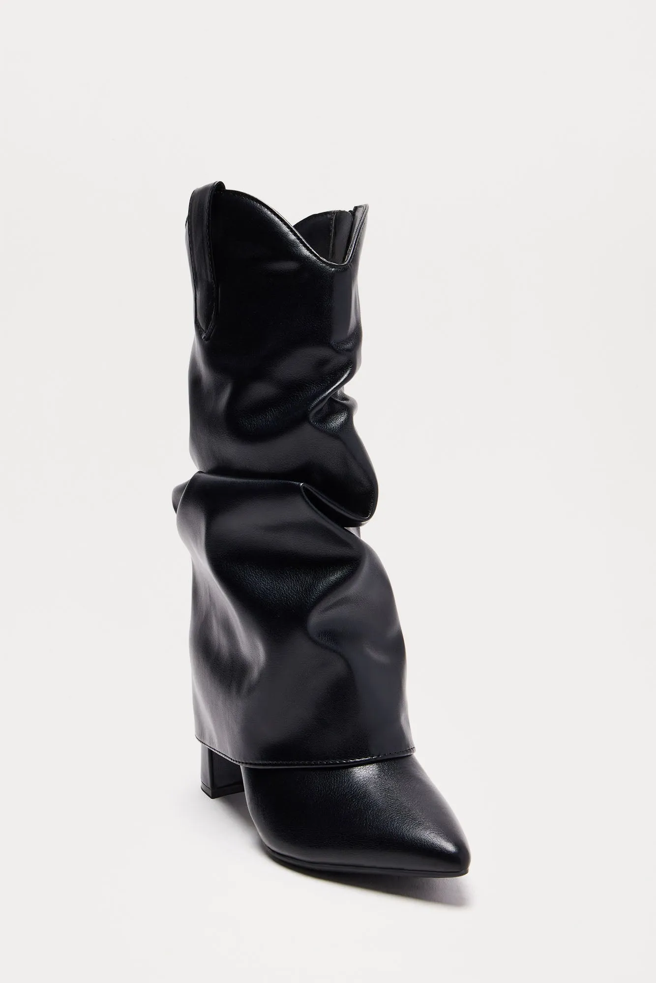 Asheville Overlay Boots - Black