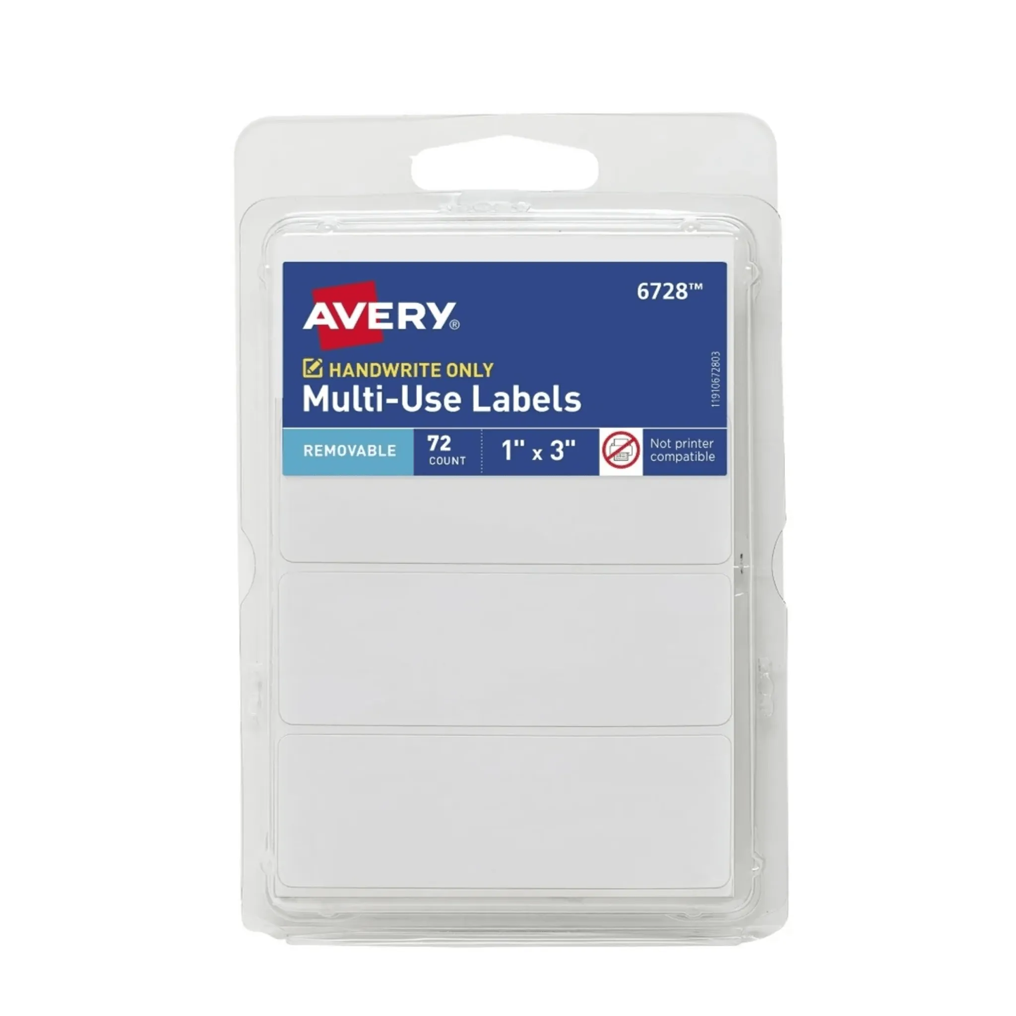Avery File Folders or Multi-Use Labels - White