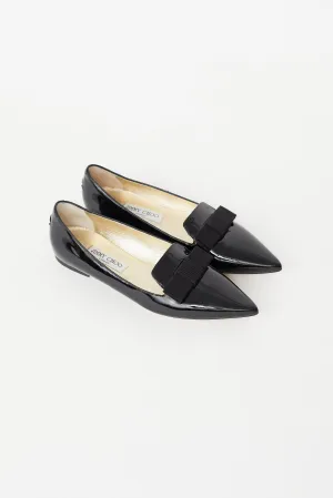Black Patent Gala Ballet Flat