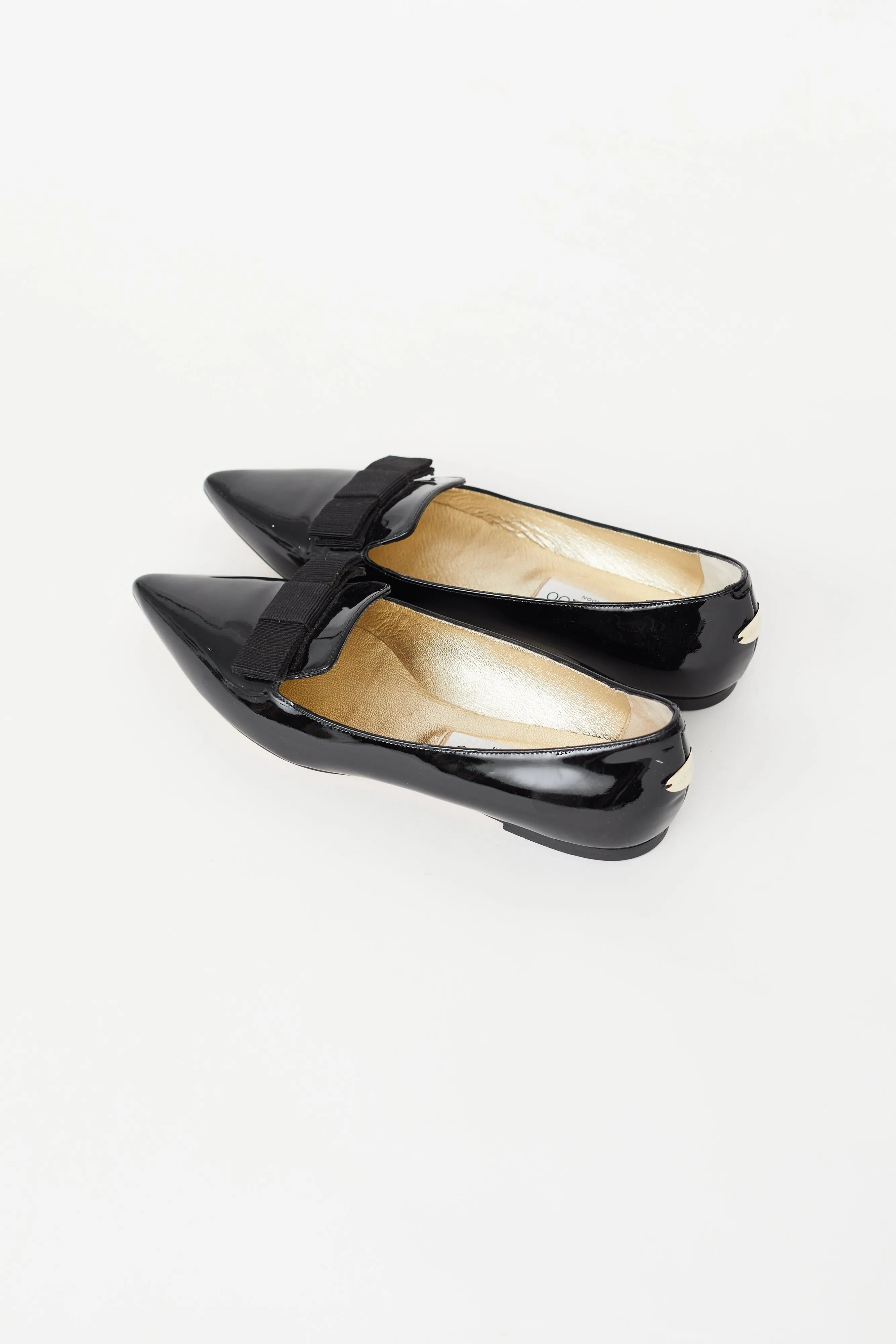 Black Patent Gala Ballet Flat