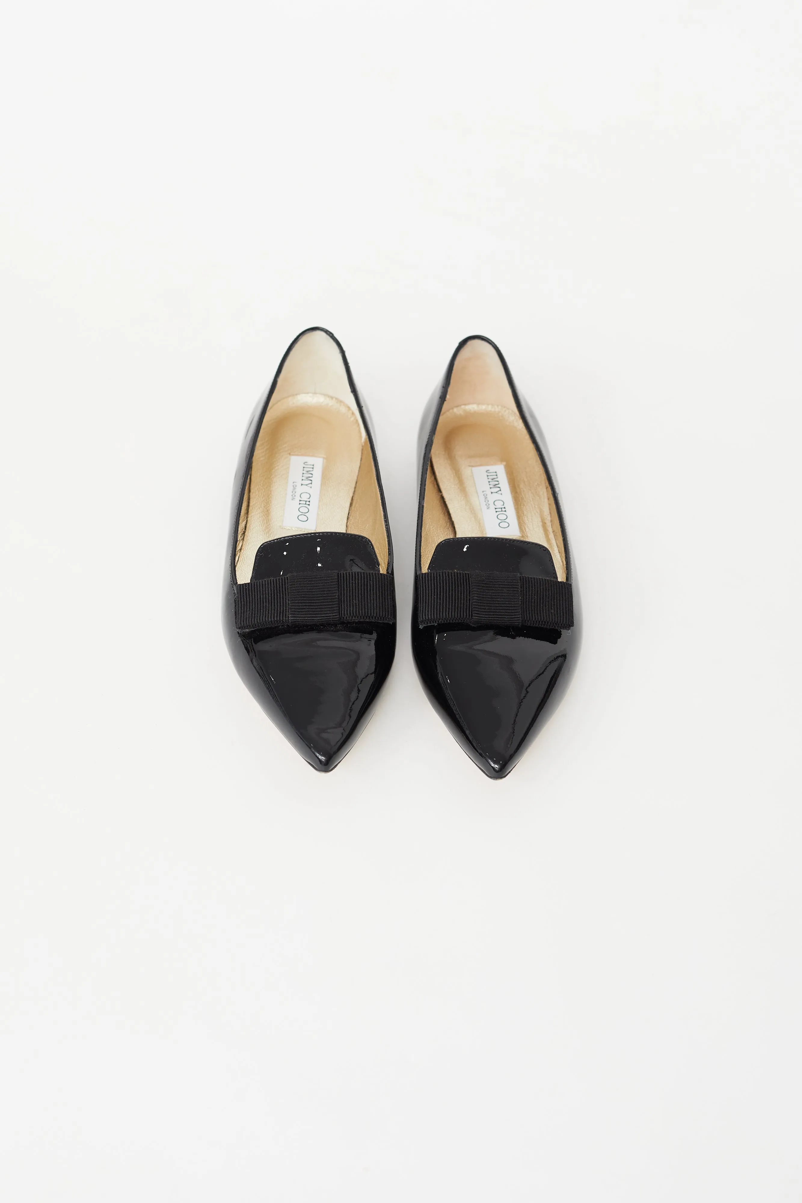 Black Patent Gala Ballet Flat