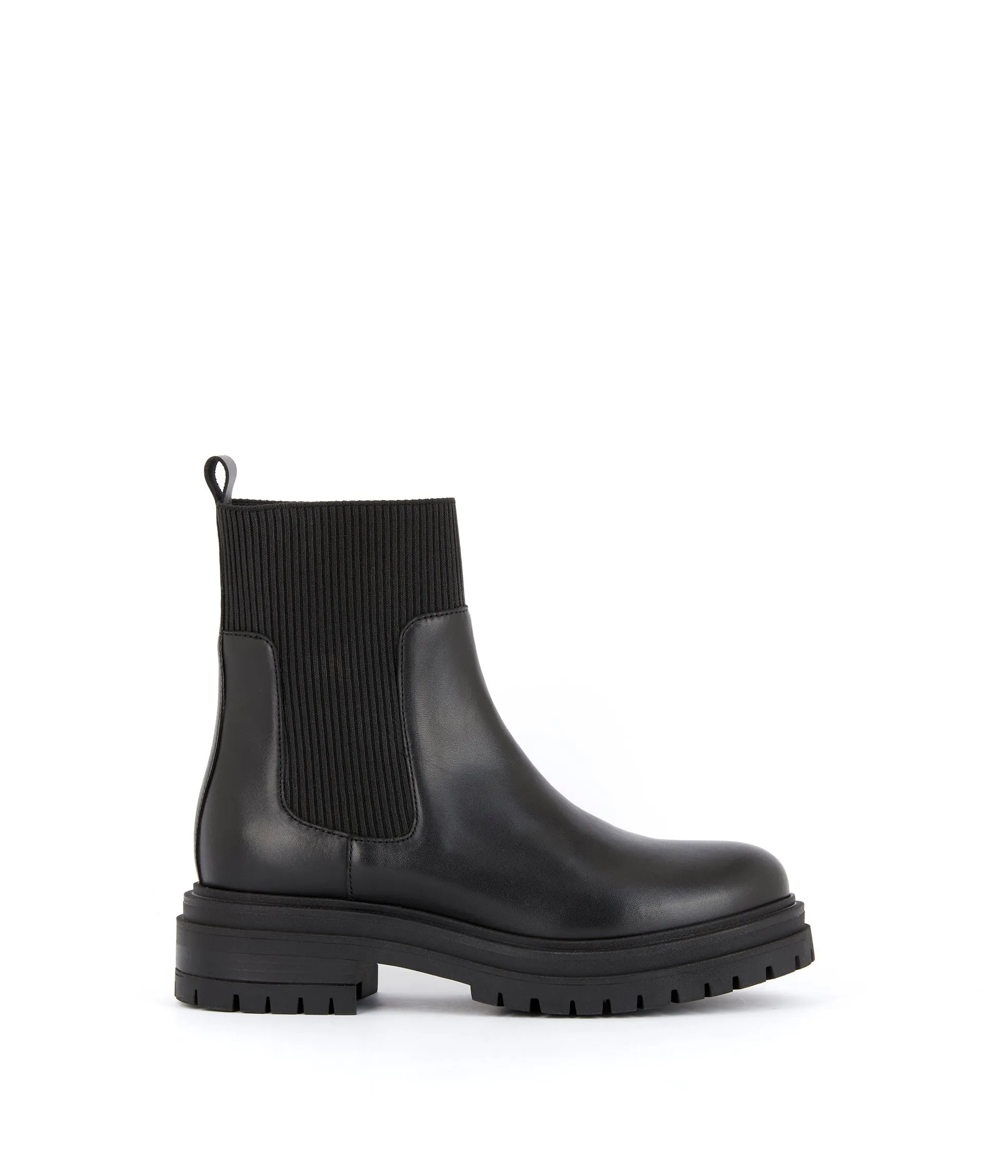 Boots chaussettes noires Anika