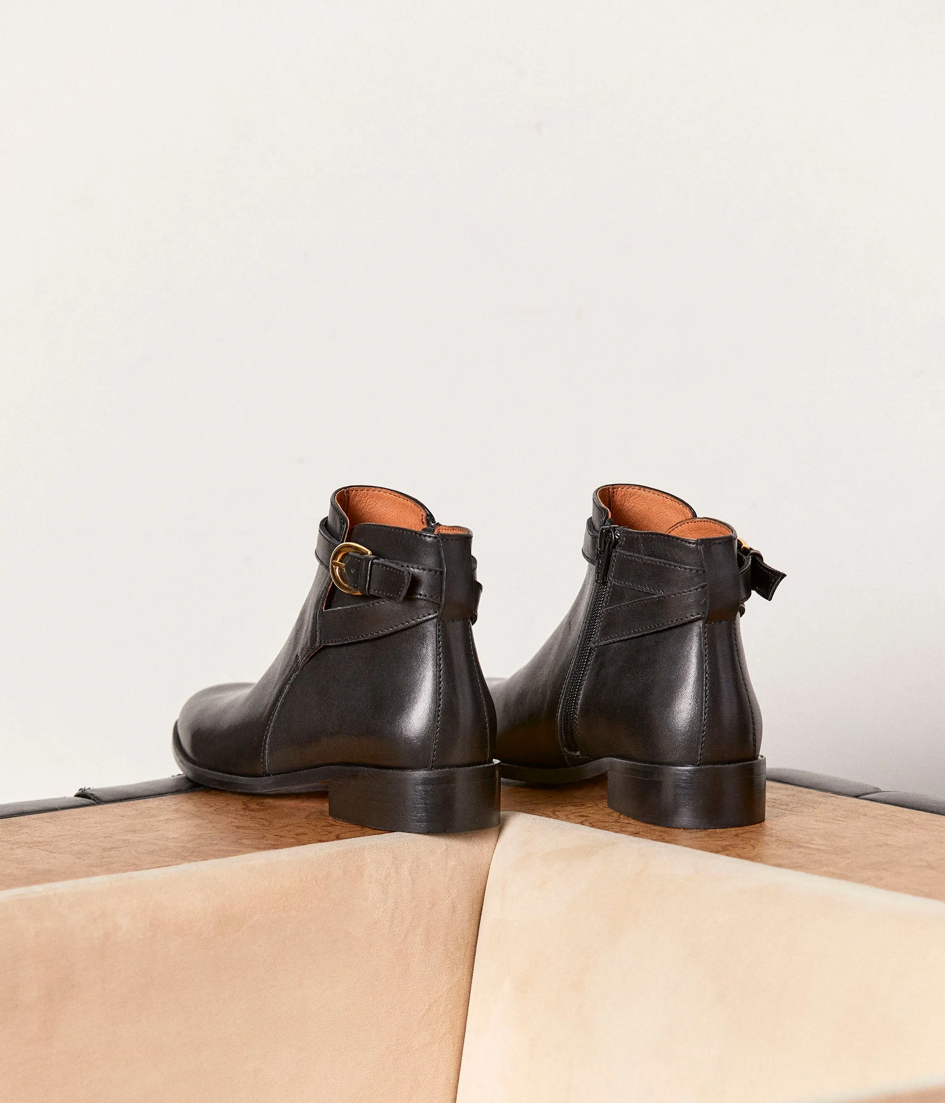 Boots noires Simone