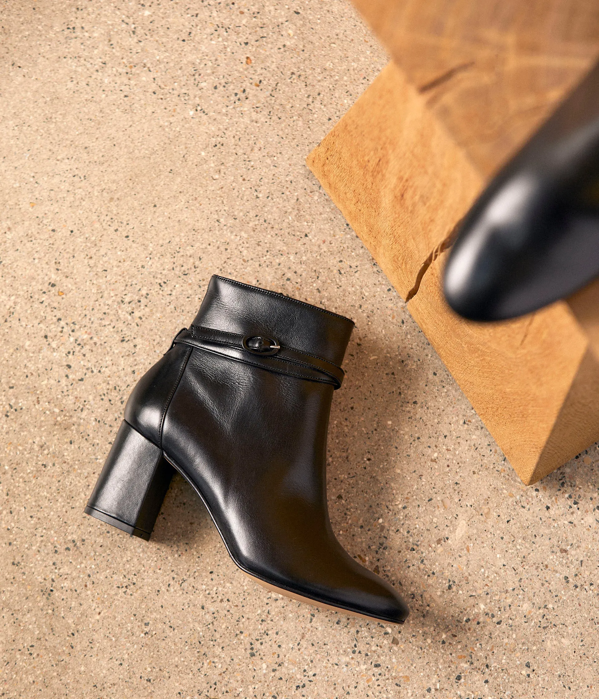Boots talon noires Besse