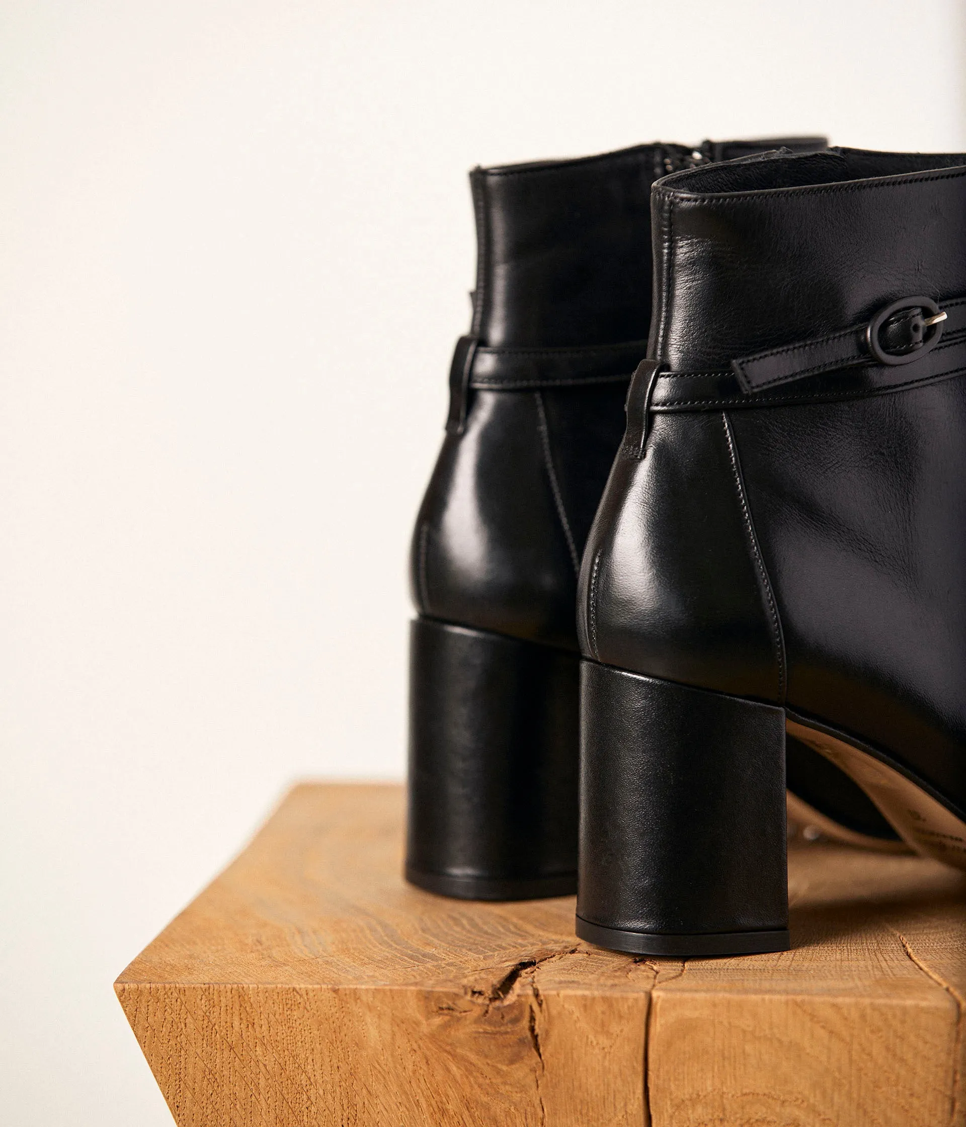 Boots talon noires Besse