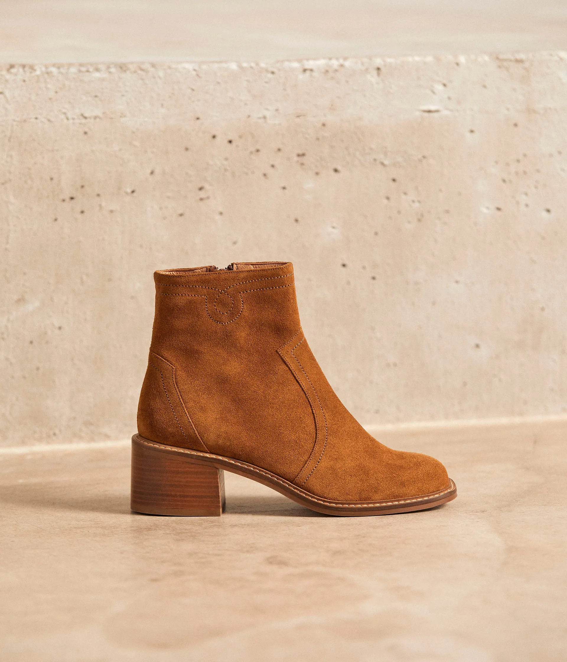 Boots velours Ann
