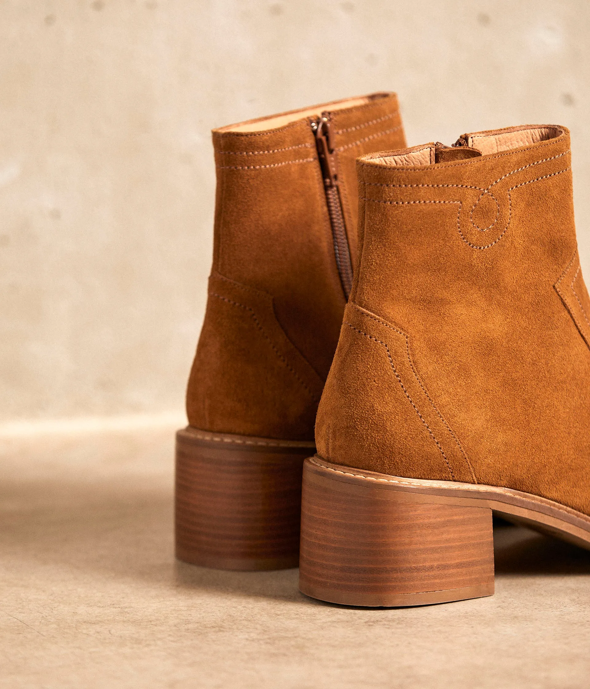 Boots velours Ann
