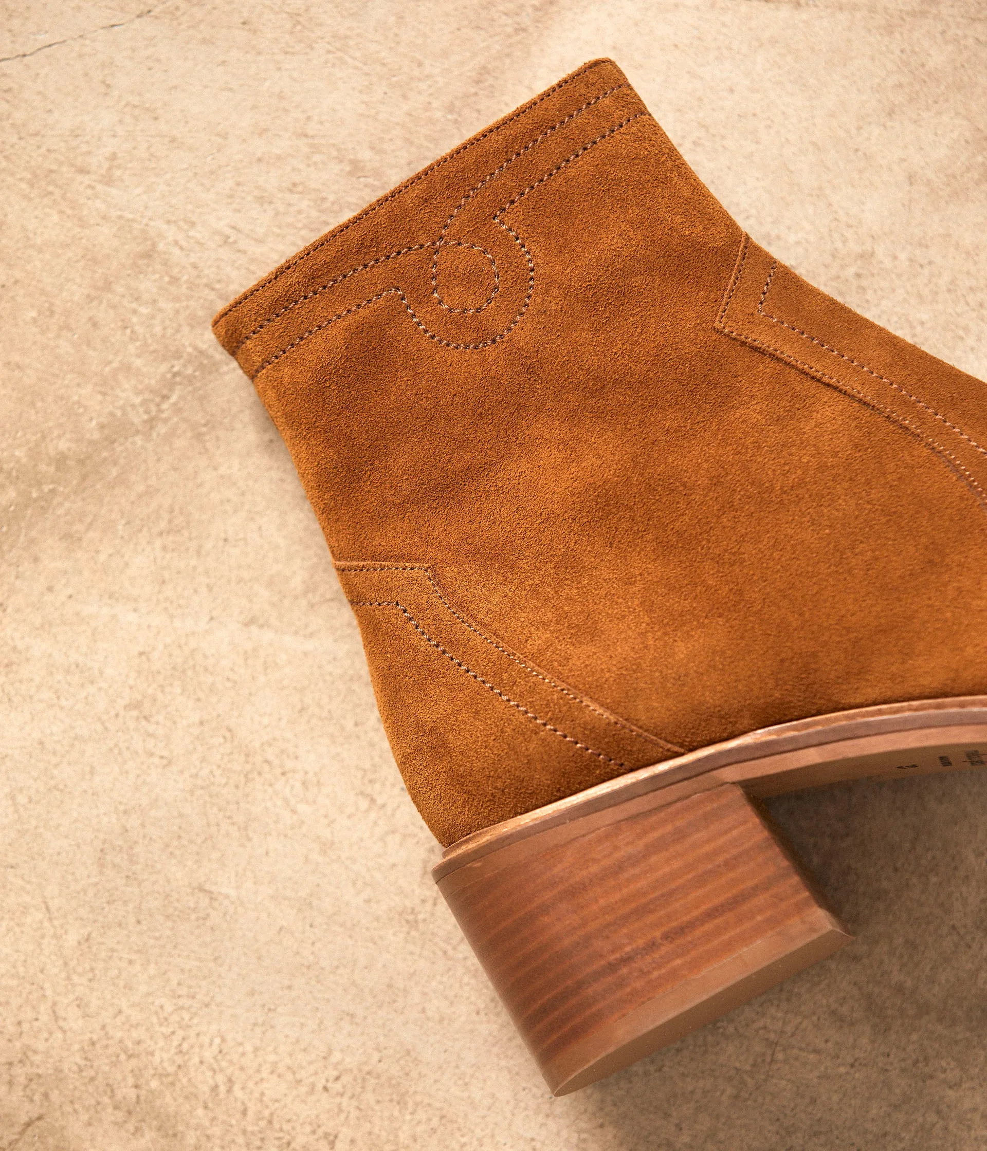 Boots velours Ann