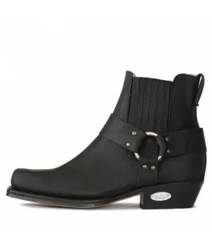 Botin cuero cowboy hombre Loblan Ankle Boots Western 96