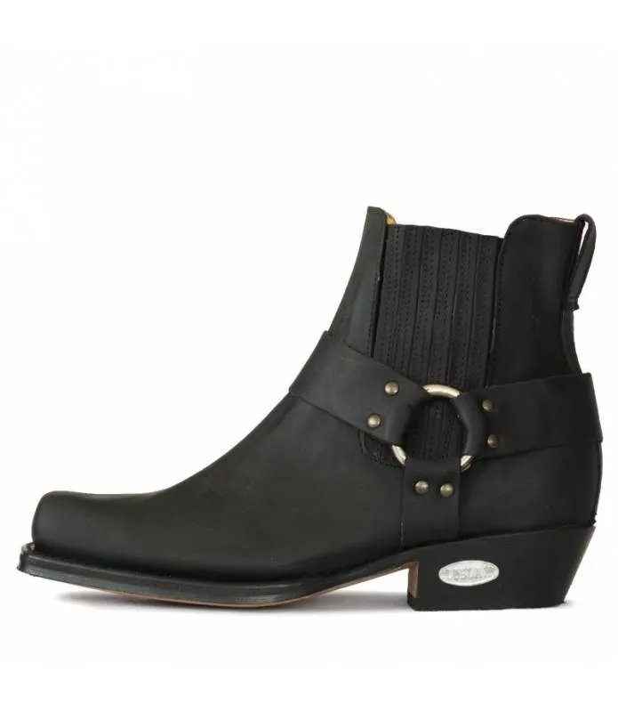 Botin cuero cowboy hombre Loblan Ankle Boots Western 96