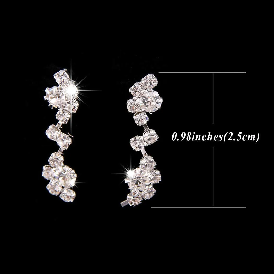 Bridal Necklace Earrings Set
