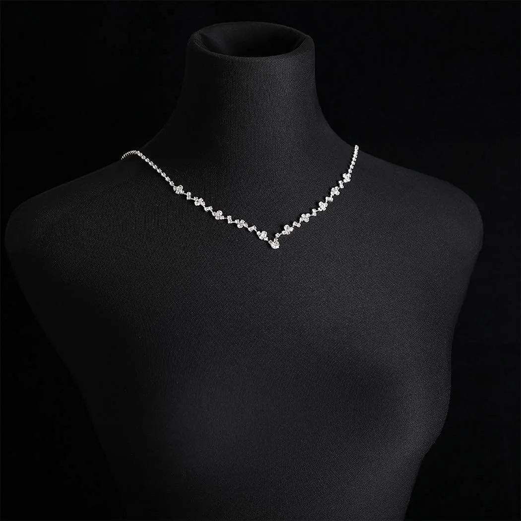 Bridal Necklace Earrings Set