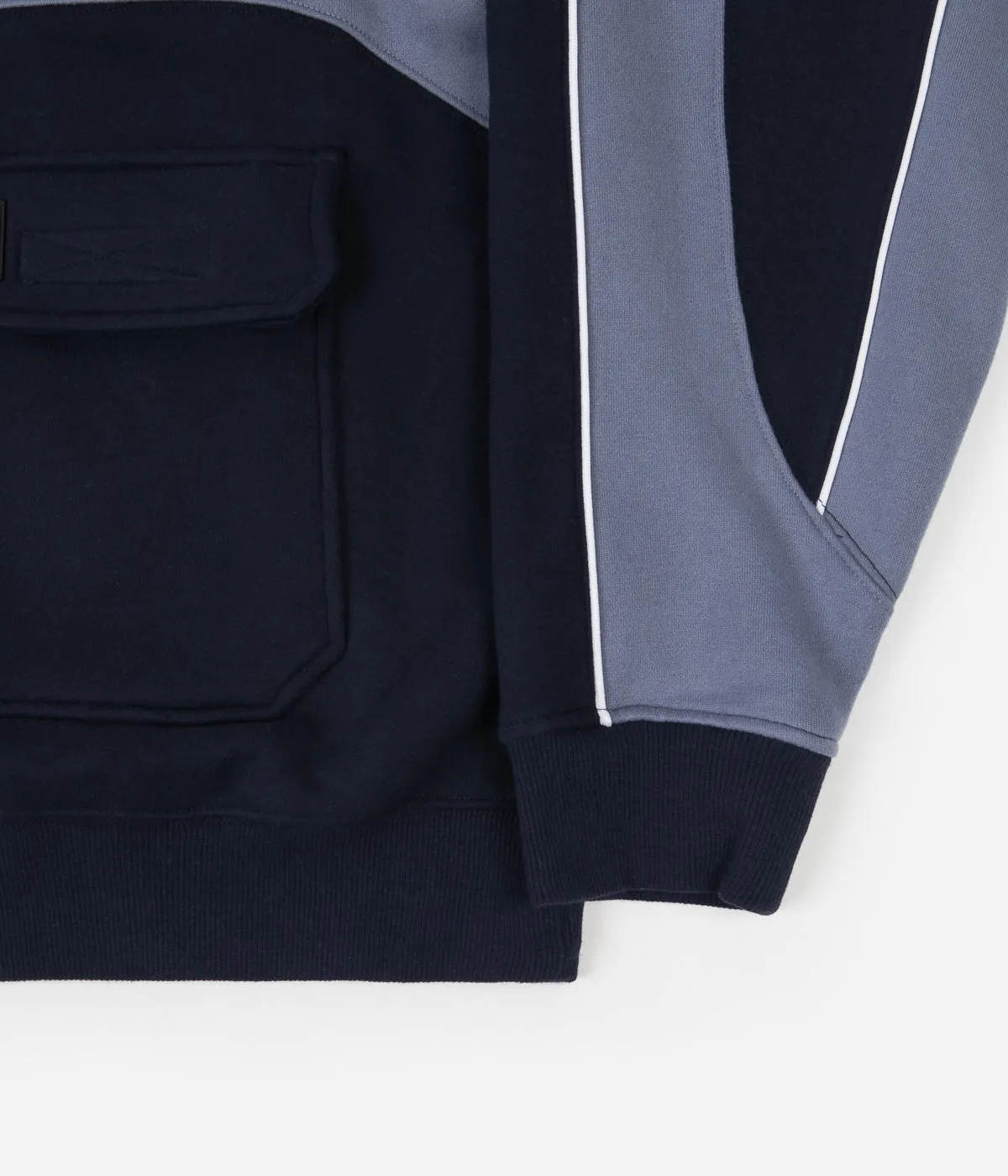Bronze 56K Piping Hoodie - Navy