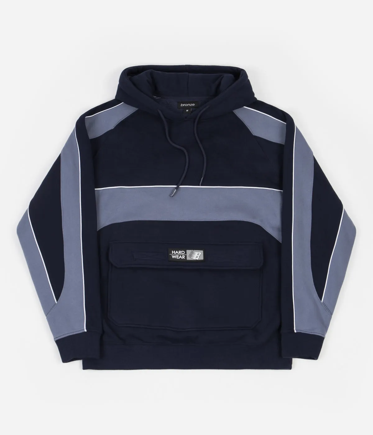 Bronze 56K Piping Hoodie - Navy