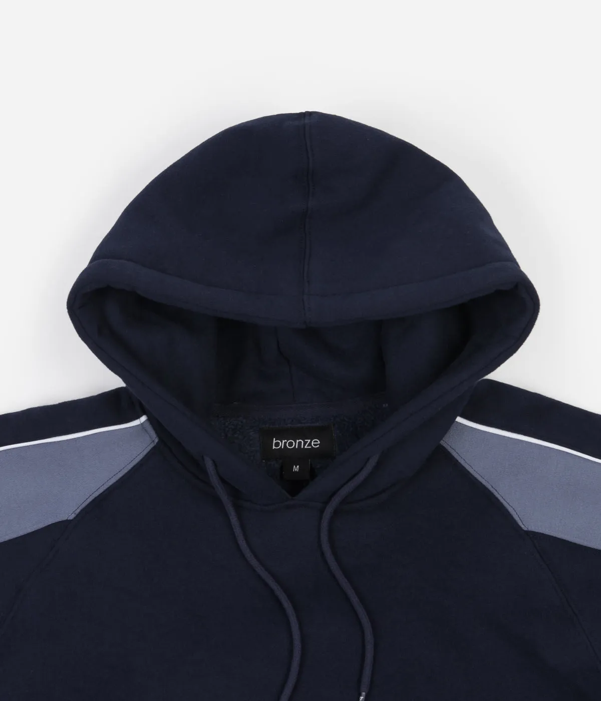 Bronze 56K Piping Hoodie - Navy