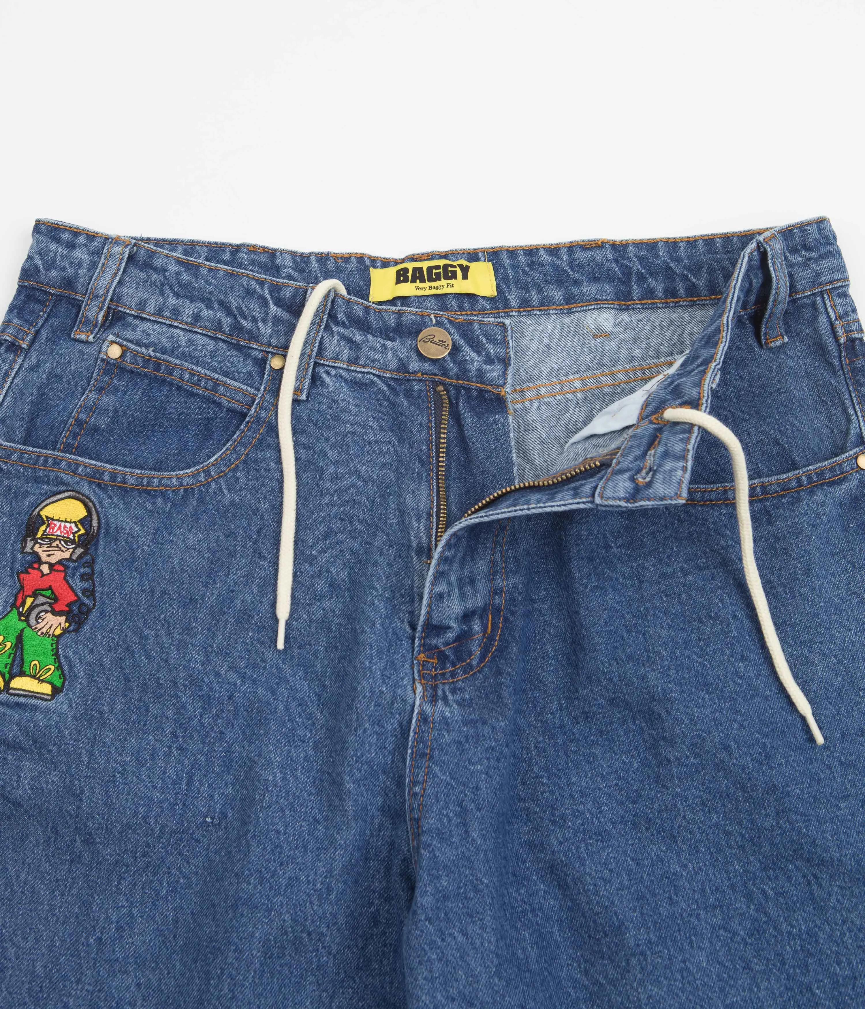 Butter Goods Bass Jeans - Washed Indigo