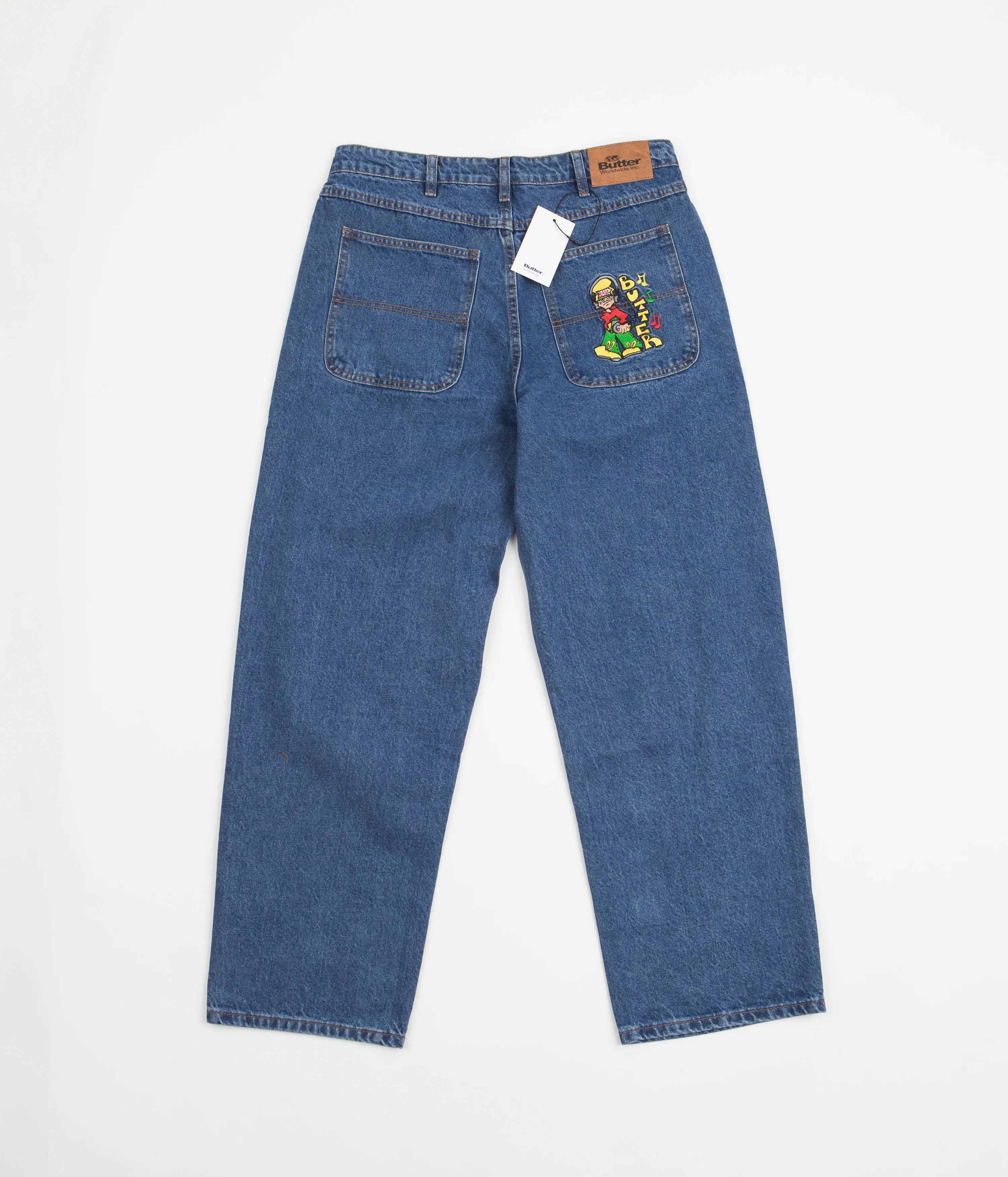 Butter Goods Bass Jeans - Washed Indigo