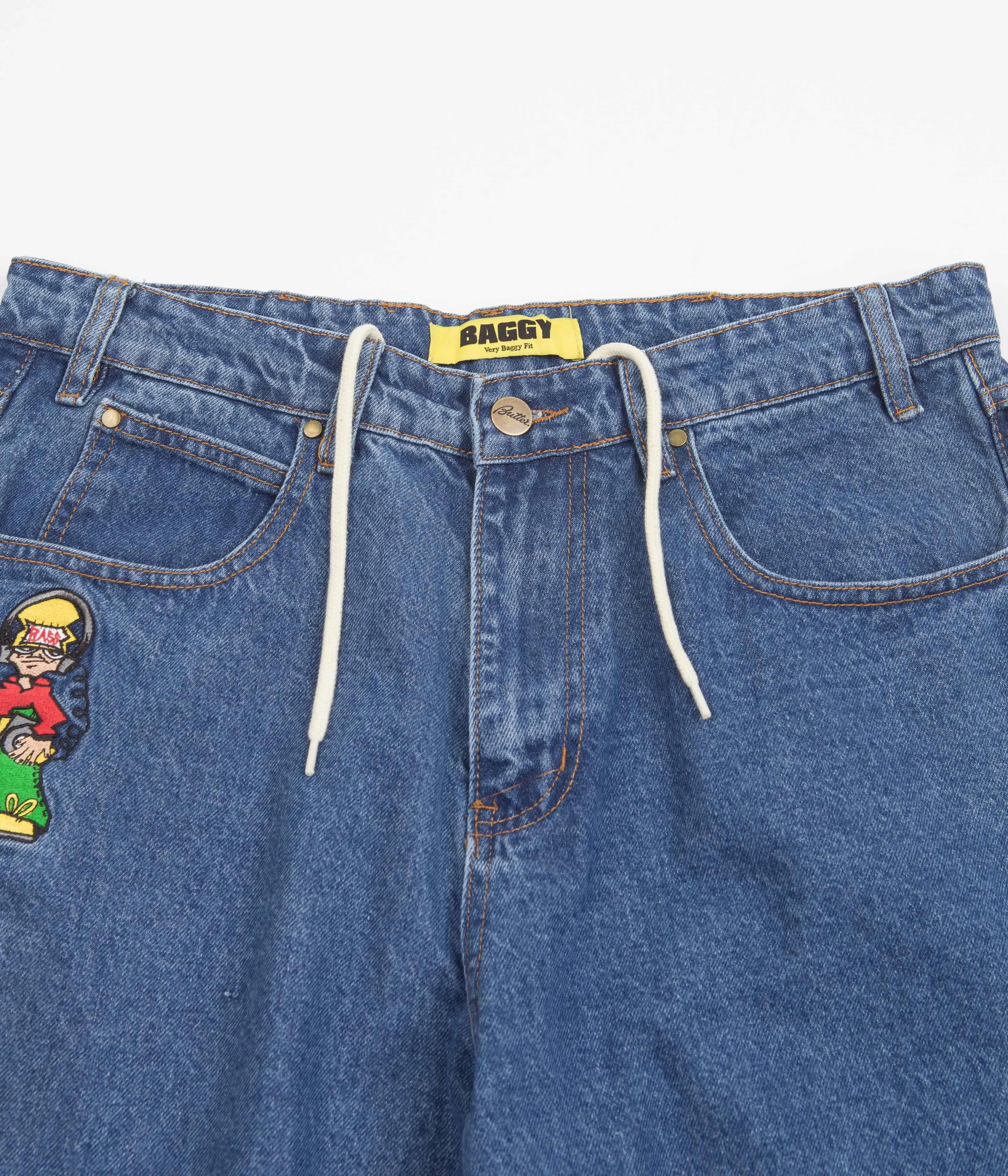 Butter Goods Bass Jeans - Washed Indigo