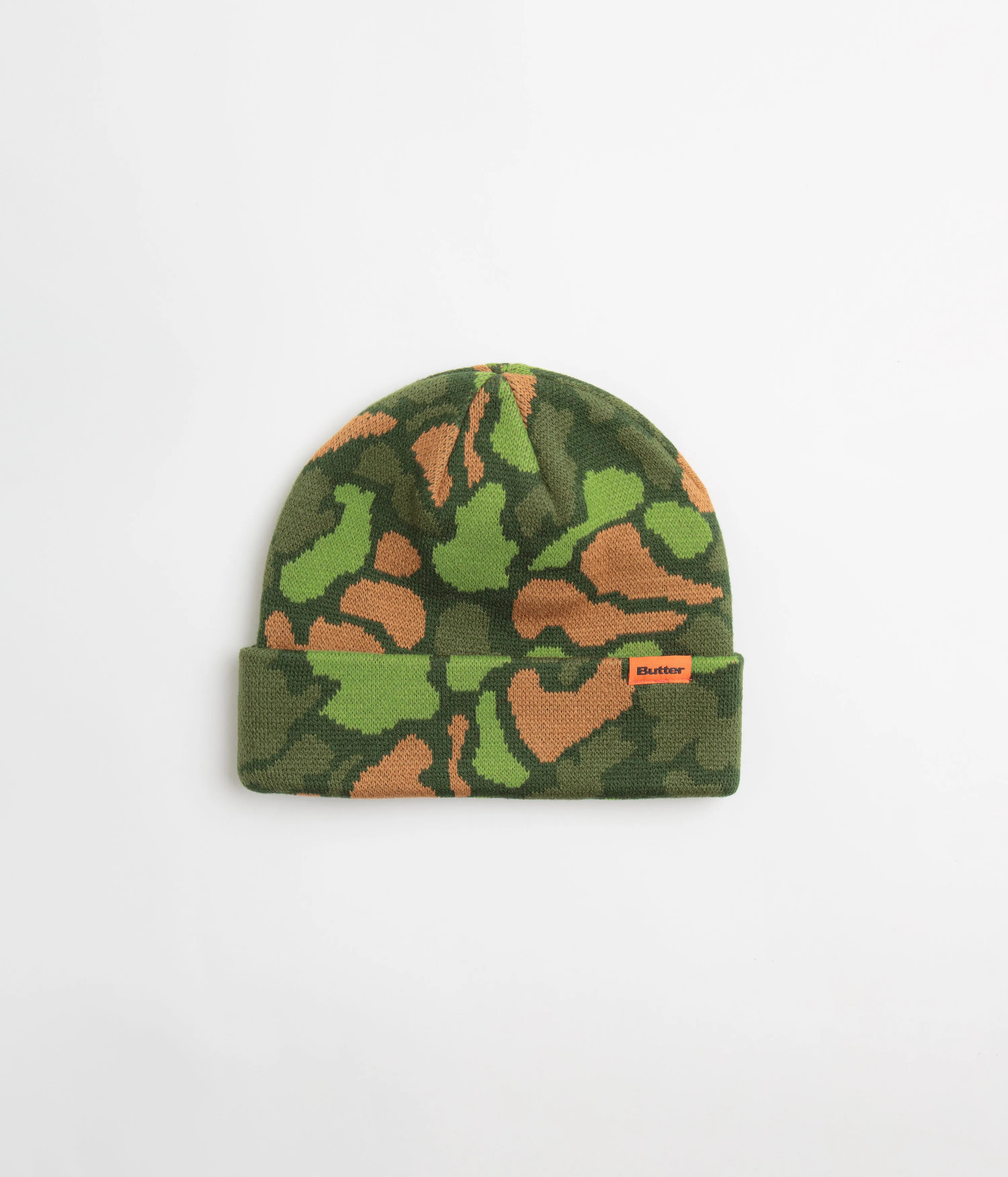 Butter Goods Camo Beanie - Jungle
