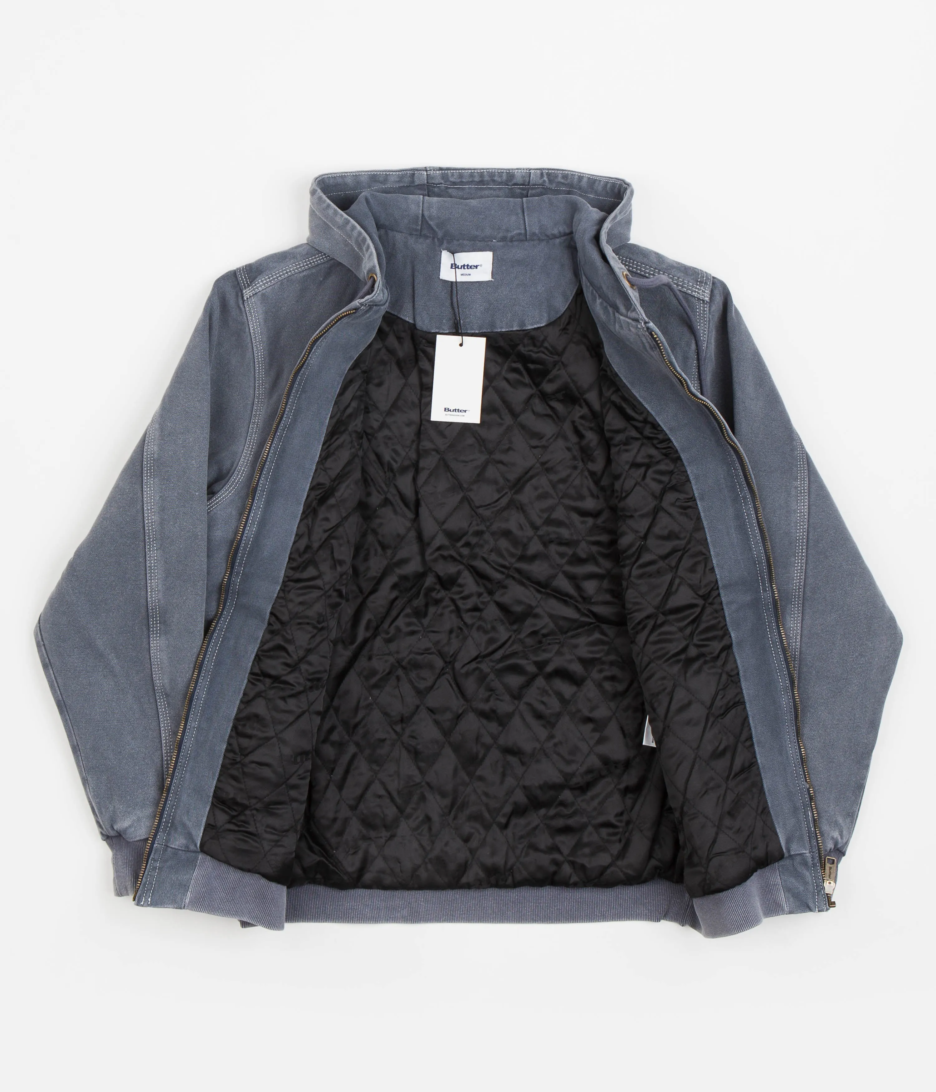 Butter Goods Heavy Weight Canvas Work Jacket - Slate