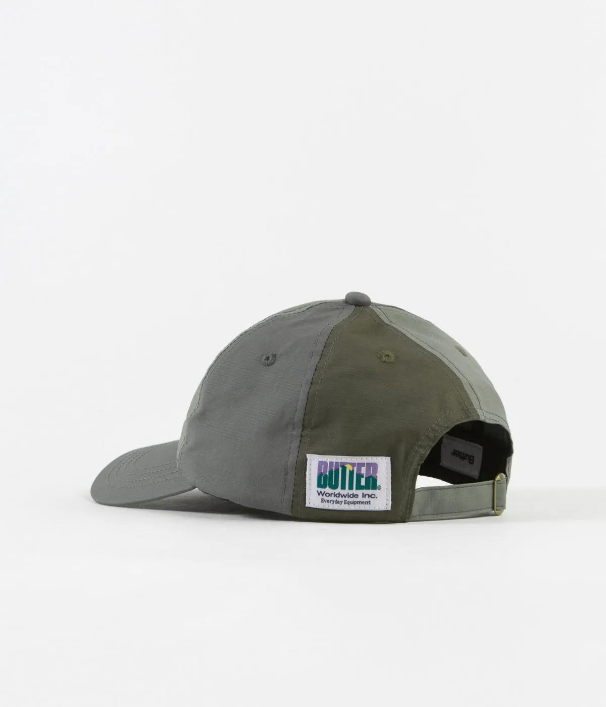 Butter Goods Patchwork Cap - Army