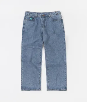 Butter Goods World Denim Pants - Light Blue