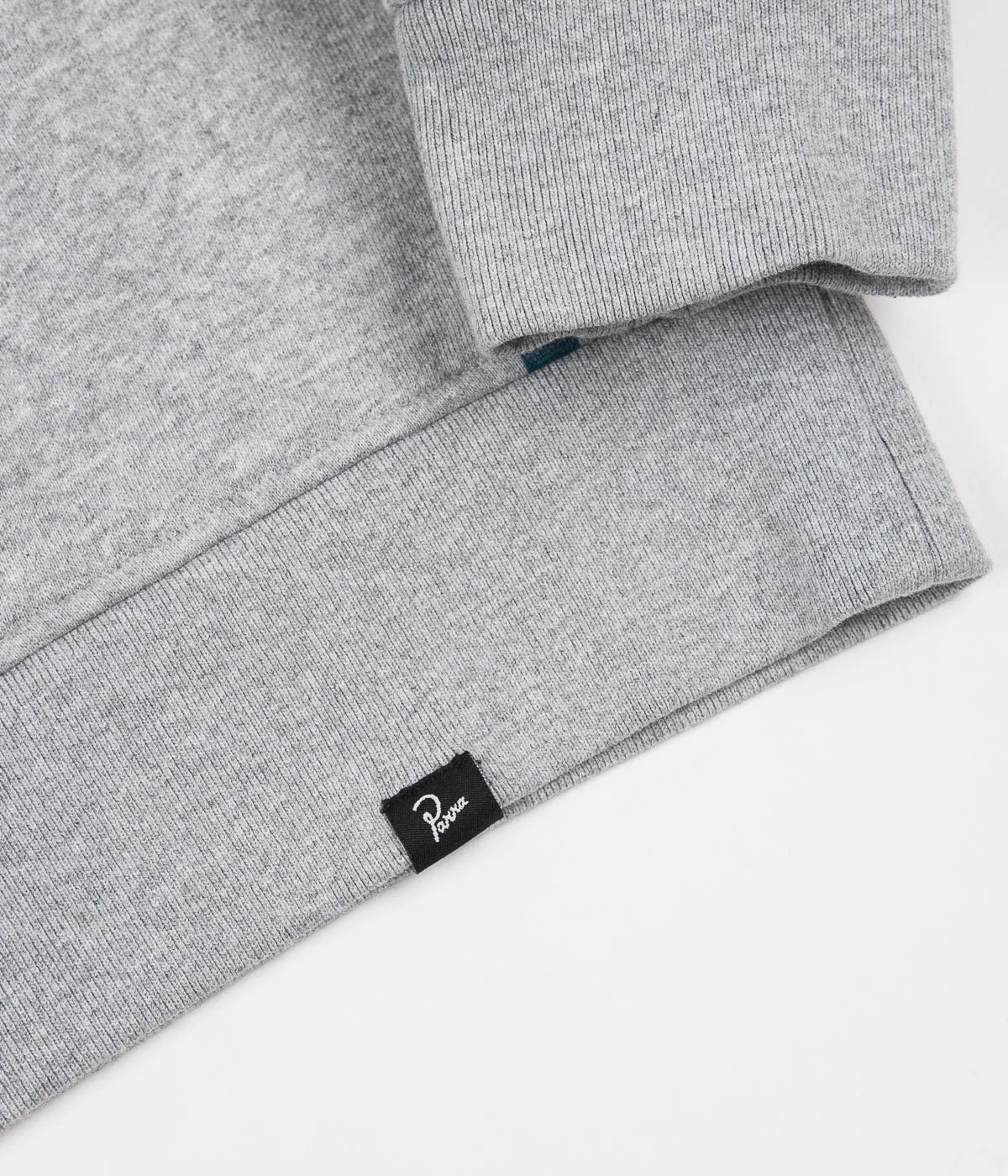 by Parra Flapping Flag Crewneck Sweatshirt - Heather Grey