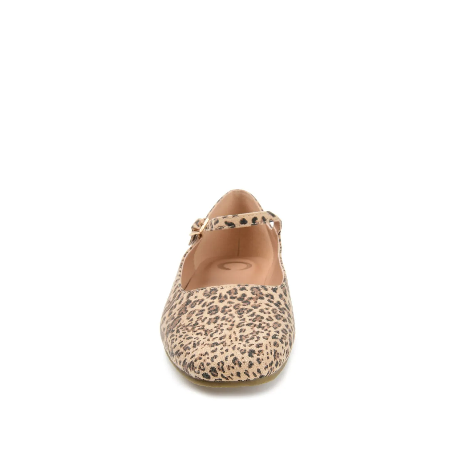 CARRIE FAUX SUEDE BALLET FLATS IN WIDE
